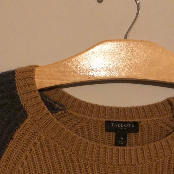 Talbots Color Block Sweater - Picture 2 of 4